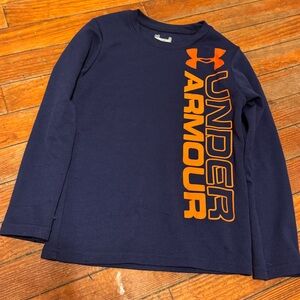Under Armour Kids Navy Long Sleeve Shirt